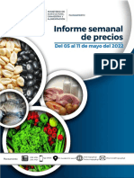 Guatemala Informe Semanal de Precios Del 05 Al 11 de Mayo 2022