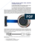 PROTOKRAFT Introduces Wildcat Series Panel Mounted D38999 Fiber Optic Ethernet Switches