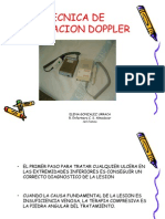 Tecnica de Valoracion Doppler