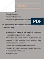 12 - VoluntariaMente - Ser Servido e Não Servir - É Assim Que Queremos Viver