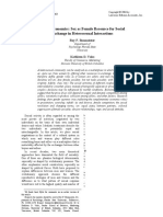 Sexual Economics: Sex As Female Resource For Social Exchange in Heterosexual Interactions