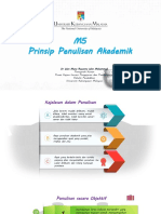 M5 Prinsip Penulisan Akademik