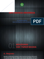 01 - Kedudukan Dan Fungsi Bahasa Indonesia