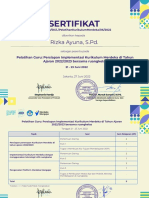 Rizka Ayuna, S.pd. - Sertifikat Pelatihan Spesial Tahun Ajaran Baru 2022-2023-1