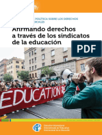 Afirmando Derechos A Través de Los Sindicatos de La Educación - Internacional de La Educación