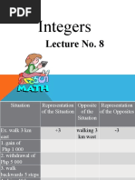 Adding and Subtracting Integers