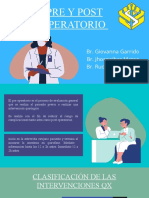 Seminario - Pre y Post Operatorio