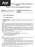 Download chapitre seconde organisation productive 2008-2009 by Mme et Mr Lafon SN6256475 doc pdf