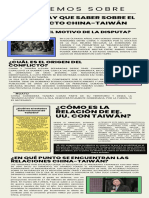 Infografía de Periódico Moderno Ordenado Colorido