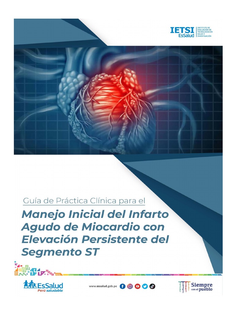 GPC IAM - Version Corta | PDF | Infarto de miocardio | Especialidades ...