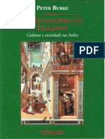 BURKE, Peter. O Renascimento Italiano - Cultura e Sociedade Na Itália