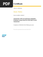 SAP SuccessFactors Integration P2006239163