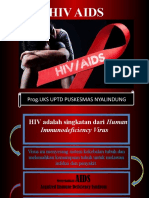 Hiv Aids: Prog - Uks Uptd Puskesmas Nyalindung