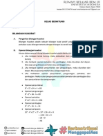 Pertemuan 1 - Kelas Berhitung