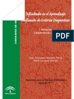 LIBRO DIFICULTADES EN EL APRENDIZAJE, UNIFICACION DE CRITERIOS, DIAGNOSTICO