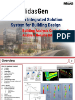 MidasGen Guide to Structural Analysis Controls and Results