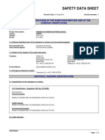 Sodium Chloride SDS Summary