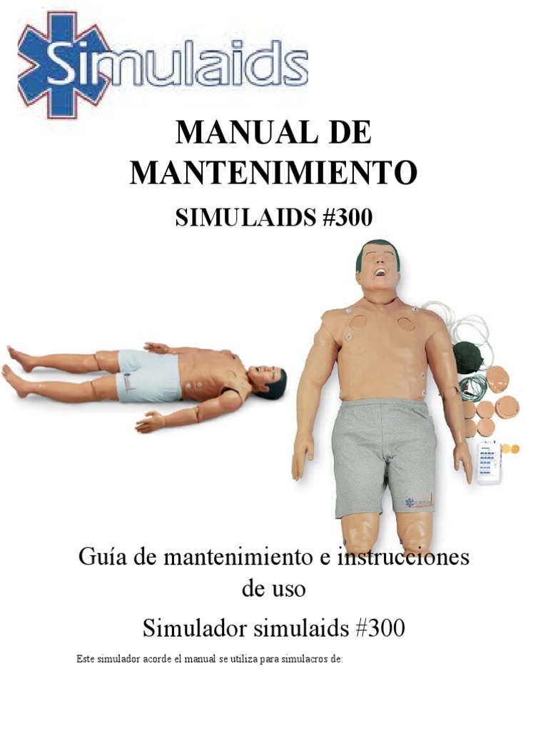 Simulador Simulaids | PDF | Inyección (medicina) | Bomba