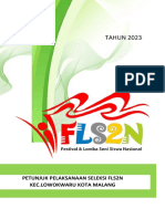 Juklak - Fls2n-2023 Sd-Mi-Kecamatan Lowokwaru Kota Malang