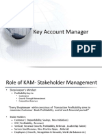 Managing Key Accounts - Key Account Manager