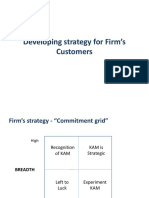 Session 3 - Developing Strategy For Firm's Customers