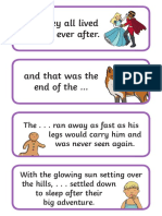 T L 8625 Story Ending Sentence Flashcards Ver 3