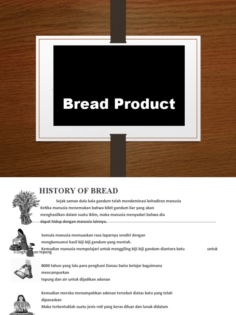 Sejarah dan Proses Pembuatan Roti | PDF | Memasak, Makanan, & Anggur