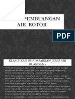 Sistem Pembuangan Air Kotor 2020