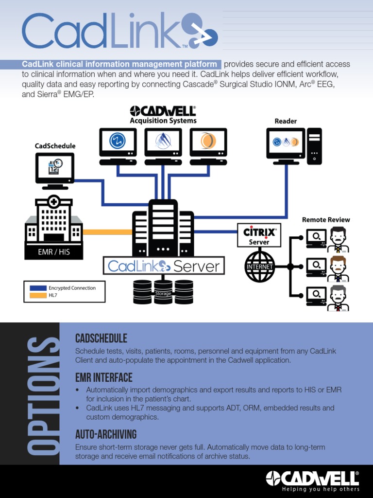 CadLink Flyer 369044 937 Rev 00 | PDF | Electronic Health Record ...