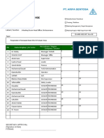 Daftar Hadir Rapat 3 AS