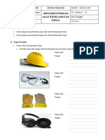 Mengidentifikasi Alat Keselamatan Kerja