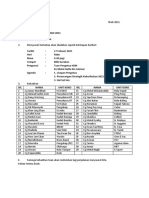 Surat Panggilan Mesyuarat Ketua Unit Koko 2021