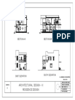 Section B-B' Section A-A': Architectural Design - Vi Residence Design