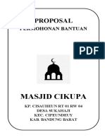 Proposal Masjid Cikupa