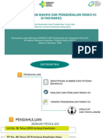 2 Desember 2022 - IDENTIFIKASI POTENSI BAHAYA DAN PENGENDALIAN RISIKO K3 DI FASYANKES - KAKP - ADINKES