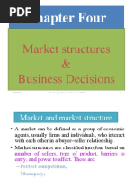 Chapter 4 Market Structure