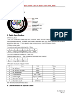 Loose tube optical cable specs