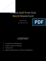 TPBank Golf Privé Club - PR Brief