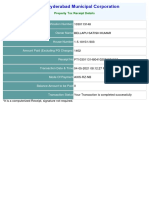 PT Receipt Details