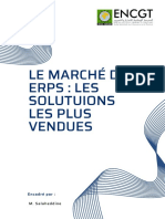 Le marché des erps  les solutuions les plus vendues