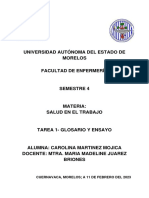 Tarea Salud en El Trabajo. Carolina Martinez Mojica