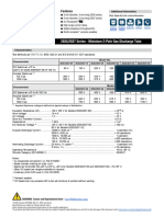 2035/2037 Series - Miniature 2-Pole Gas Discharge Tube: Features