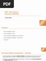 THD - Document Splitting Configuration