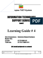 Information Technology Support Service: Learning Guide # 4