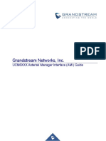 Grandstream Networks, Inc.: UCM6XXX Asterisk Manager Interface (AMI) Guide
