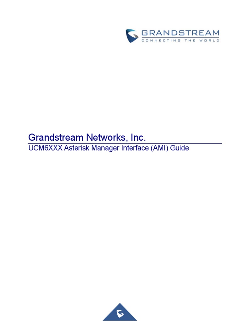 UCM6XXX AMI Configuration Guide | PDF