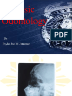 Forensic Ondontology For Review