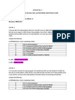 Activity 3 - Computation of AOG, EDD and Obta