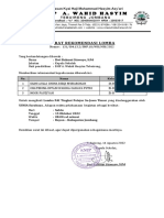 Surat Rekomendasi Lomba Pai Uinsa Surabaya Tahun 2022 - 14-08-2022