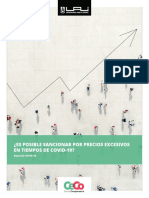 CeCo. Es Posible Sancionar Por Precios Excesivos en Tiempos de Covid 19